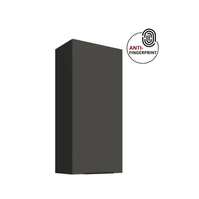 Küche ARIA Hängeschrank 50 cm Höhe 90 cm Graphite Küchenzeile Anti Fingerprint