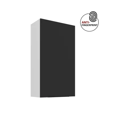 Küche ARIA Hängeschrank 60 cm Höhe 90 cm Schwarz Küchenzeile Anti Fingerprint