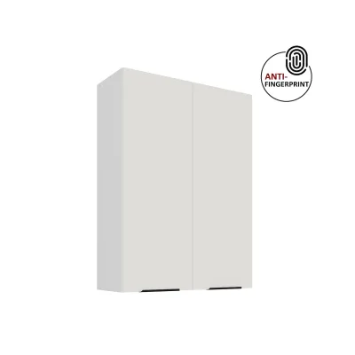 Küche ARIA Hängeschrank 80 cm Höhe 90 cm Weiss Küchenzeile Anti Fingerprint