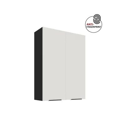 Küche ARIA Hängeschrank 80 cm Höhe 90 cm Weiss Küchenzeile Anti Fingerprint