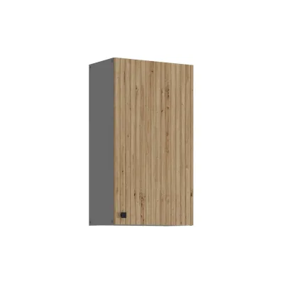 Küche AVA Artisan Hängeschrank 50 cm Lamellenoptik Küchenzeile Einbauküche