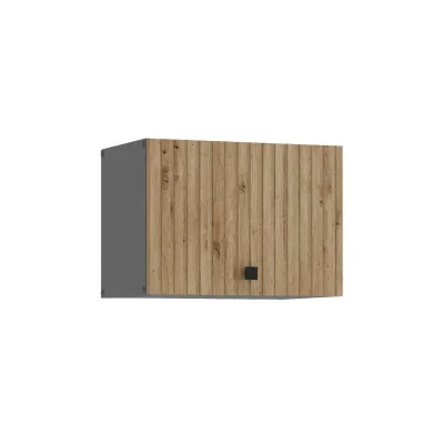 Küche AVA Artisan Hängeschrank 50 cm Lamellenoptik Küchenzeile Einbauküche