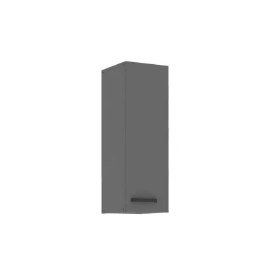 Küche NESSA Hängeschrank 30 cm Anthrazit Küchenzeile Küchenblock Einbauküche