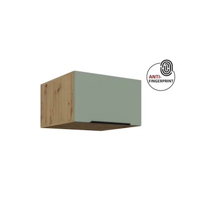 Küchen Aufsatzschrank 60 Küche ARIA Aquamarin matt Küchenzeile Anti Fingerprint
