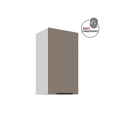 Küchen Hängeschrank 40 cm Küche ARIA Sandgrau matt Küchenzeile Anti Fingerprint