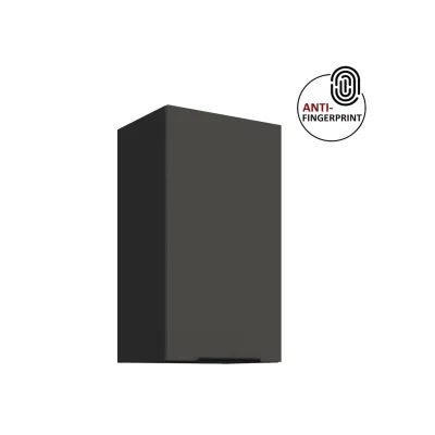 Küchen Hängeschrank 40 Küche ARIA Graphite matt Küchenzeile Anti Fingerprint