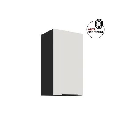 Küchen Hängeschrank 40 Küche ARIA Weiss Küchenzeile Küchenblock Anti Fingerprint