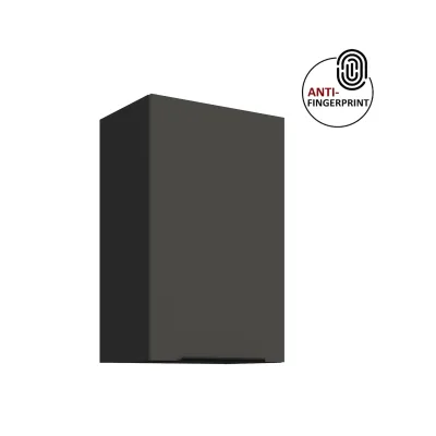 Küchen Hängeschrank 45 Küche ARIA Graphite matt Küchenzeile Anti Fingerprint