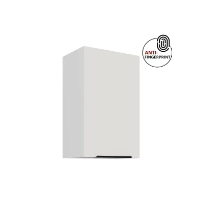 Küchen Hängeschrank 45 Küche ARIA Weiss Küchenzeile Küchenblock Anti Fingerprint