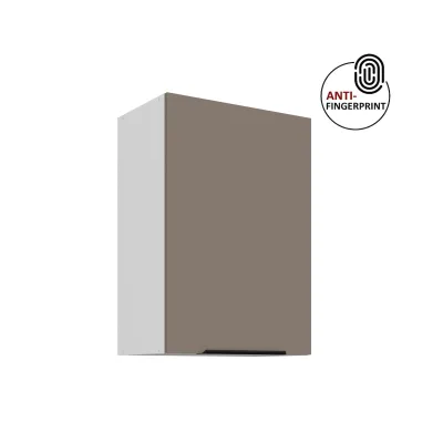 Küchen Hängeschrank 50 cm Küche ARIA Sandgrau matt Küchenzeile Anti Fingerprint