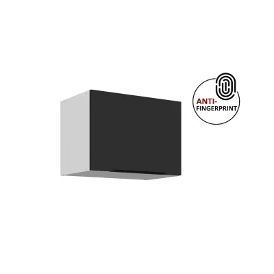Küchen Hängeschrank 50 cm Küche ARIA Schwarz matt Küchenzeile Anti Fingerprint