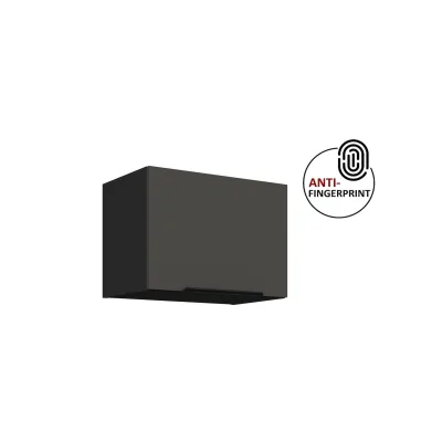 Küchen Hängeschrank 50 Küche ARIA Graphite matt Küchenzeile Anti Fingerprint