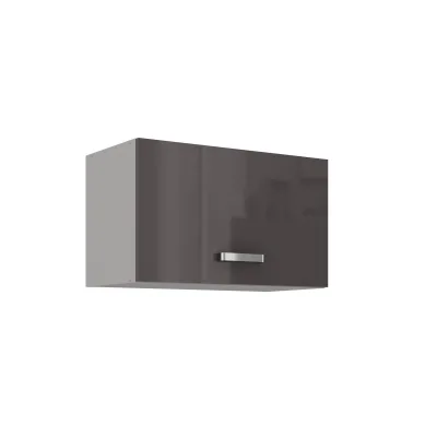 Küchen Hängeschrank 60 Hochglanz Grau Küchenzeile Küchenblock Küche Grey Bianca