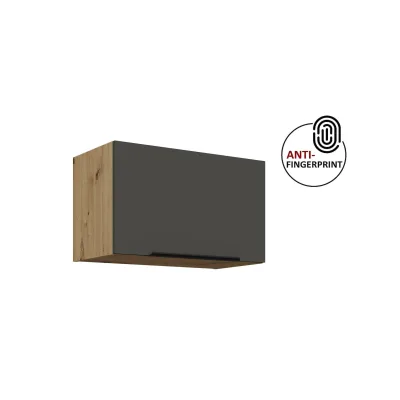 Küchen Hängeschrank 60 Küche ARIA Graphite matt Küchenzeile Anti Fingerprint