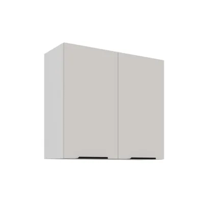 Küchen Hängeschrank 80 cm COMO Kaschmir + Weiß Küche Küchenzeile Küchenblock
