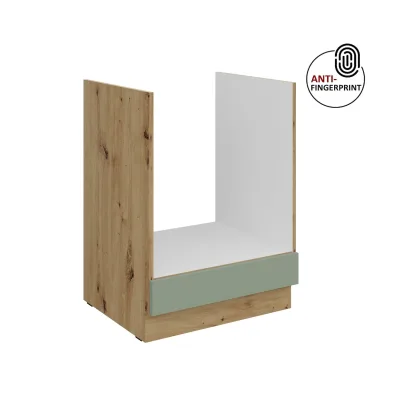 Küchen Herdschrank 60 Küche ARIA Aquamarin matt Anti Fingerprint Küchenzeile