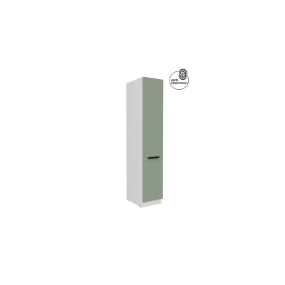 Küchen Hochschrank 40 cm Küche ARIA Aquamarin matt Anti Fingerprint Küchenzeile