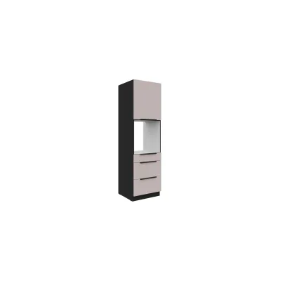 Küchen Hochschrank 60 cm ARONA Kaschmir beige Küchenzeile Küchenblock Küche