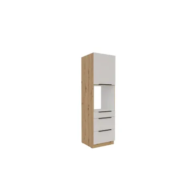 Küchen Hochschrank 60 cm SOLANO Kaschmir beige Küchenzeile Küchenblock Küche