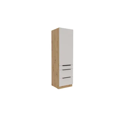 Küchen Hochschrank 60 cm SOLANO Kaschmir beige Küchenzeile Küchenblock Küche