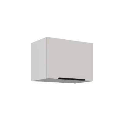 Küchen Kurzhängeschrank 50 cm COMO Kaschmir beige matt + Weiß Küche Küchenzeile