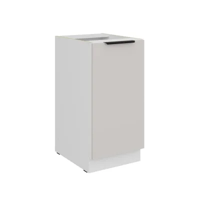 Küchen Unterschrank 40 cm COMO Kaschmir + Weiß Küche Küchenzeile Küchenblock