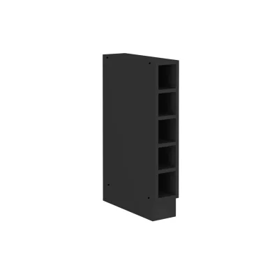 Küchen Unterschrank Regal 15 cm Schwarz Küchenzeile Küche SIENA / MONZA / ARONA