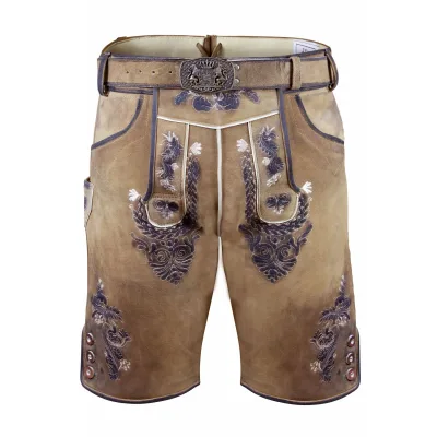 Kurze Wildbock Lederhose Toni