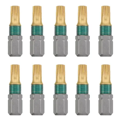 kwb Titan Bits '10er Torx T 20 Bit-Set 25 mm, Schraubendreher Bits (magnetisch, universell)