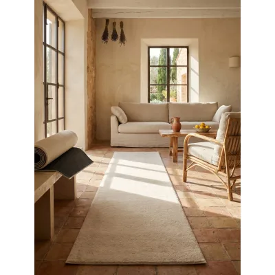 Läufer Antirutsch Beige 80x150 cm - RUTOR   Kadima Design