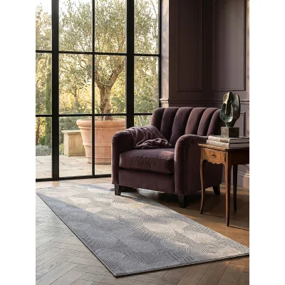 Läufer Antirutsch Grau 80x300 cm - DALAR   Kadima Design