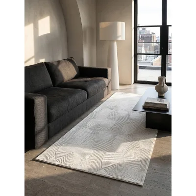 Läufer Antirutsch Weiß 80x150 cm - DALAR   Kadima Design
