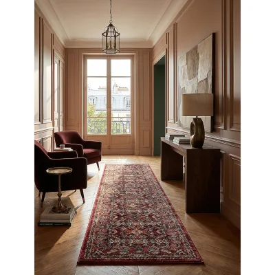 Läufer Berber Rot 66 x 300 cm - GLAZERT   Kadima Design