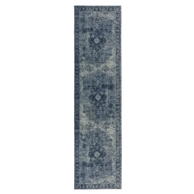 Läufer Orient Blau 60 x 230 cm - COQUET   Kadima Design