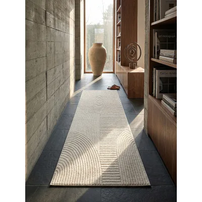 Läufer Pflegeleicht Creme 80x300 cm - CETINA   Kadima Design