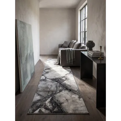 Läufer Pflegeleicht Grau 80x150 cm - OGLIO   Kadima Design