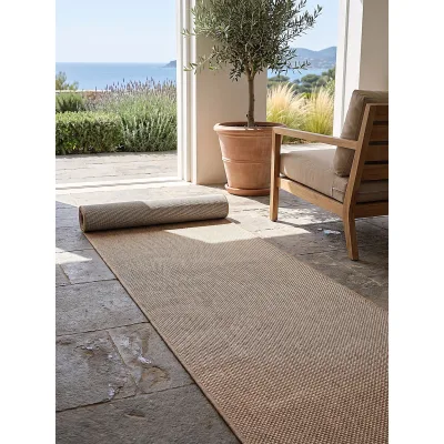Läufer Pflegeleicht Natur 80x150 cm - BORNO   Kadima Design