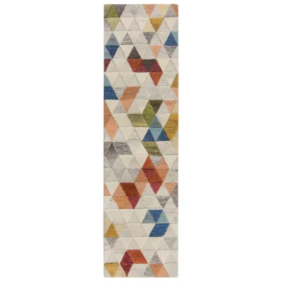Läufer schmutzabweisend Bunt 60 x 230 cm - ESK   Kadima Design
