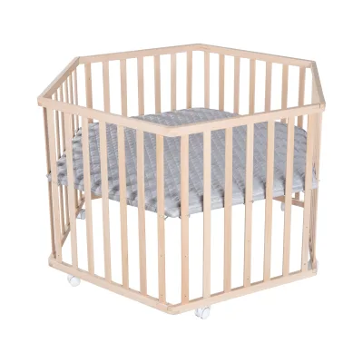 Roba Laufgitter Natur 118.5x72.5x103.5 cm