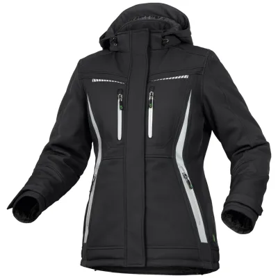 Leibwächter Damen Winter-Softshelljacke Flex-Line FLXDI05 Gr. 50 schwarz