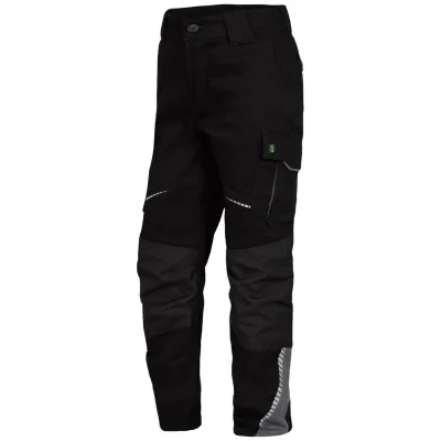 Leibwächter Kinderbundhose FLXKH Gr. 128 schwarz/grau