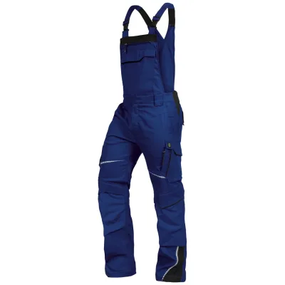 Leibwächter Latzhose Flex-Line FLEXL Gr. 58 kornblau/schwarz