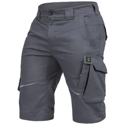 Leibwächter Shorts Flex-Line FLEXK27 Herren Gr. 50 grau/schwarz