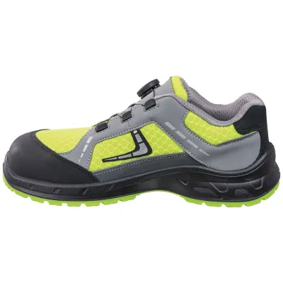 Leibwächter Sicherheitshalbschuh Basel L1295 S1P Gr. 38 schwarz/grün