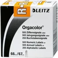 Leitz Buchstabensignal Orgacolor® orange