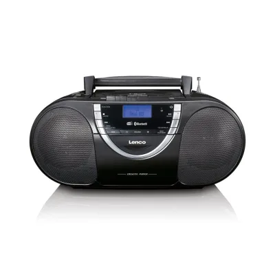 Radiorekorder mit CD-Spieler und Kassettendeck SCD 6900 grau