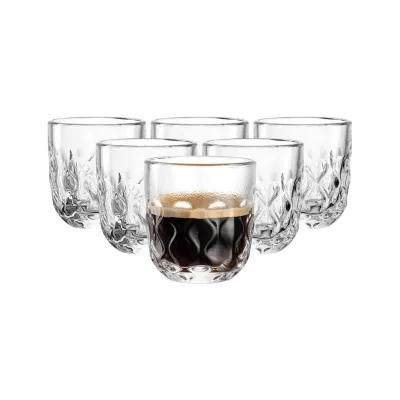 Leonardo Espressogläser (2) Gocce 60 ml 6er Set