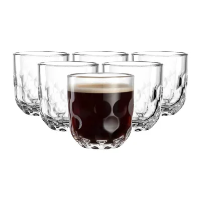 Leonardo Kaffeegläser (1) Gocce 220 ml 6er Set