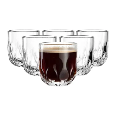 Leonardo Kaffeegläser (3) Gocce 220 ml 6er Set