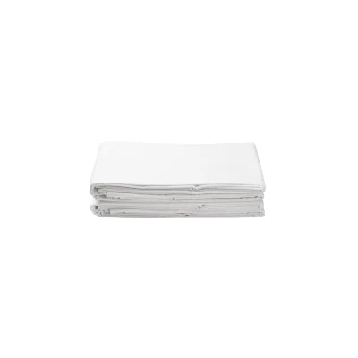Letti Moderni Bettlaken 150x240 Weiß aus Baumwollsatin – 100 % Baumwolle, mercerisiert, glänzend & atmungsaktiv